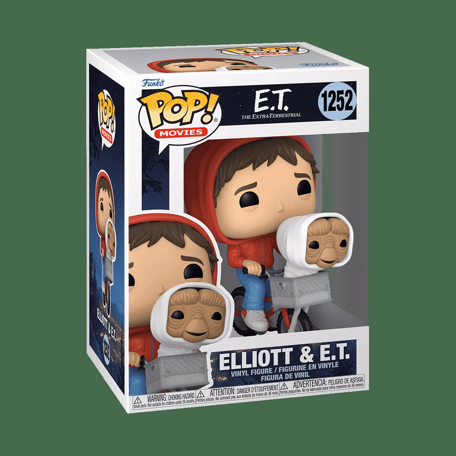 Pop! Elliott & ET op de fiets