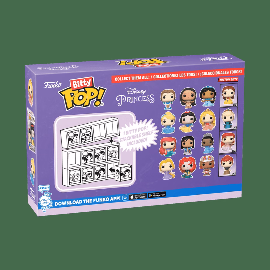 Bitty Pop! Disney Princess 4-pack serie 4