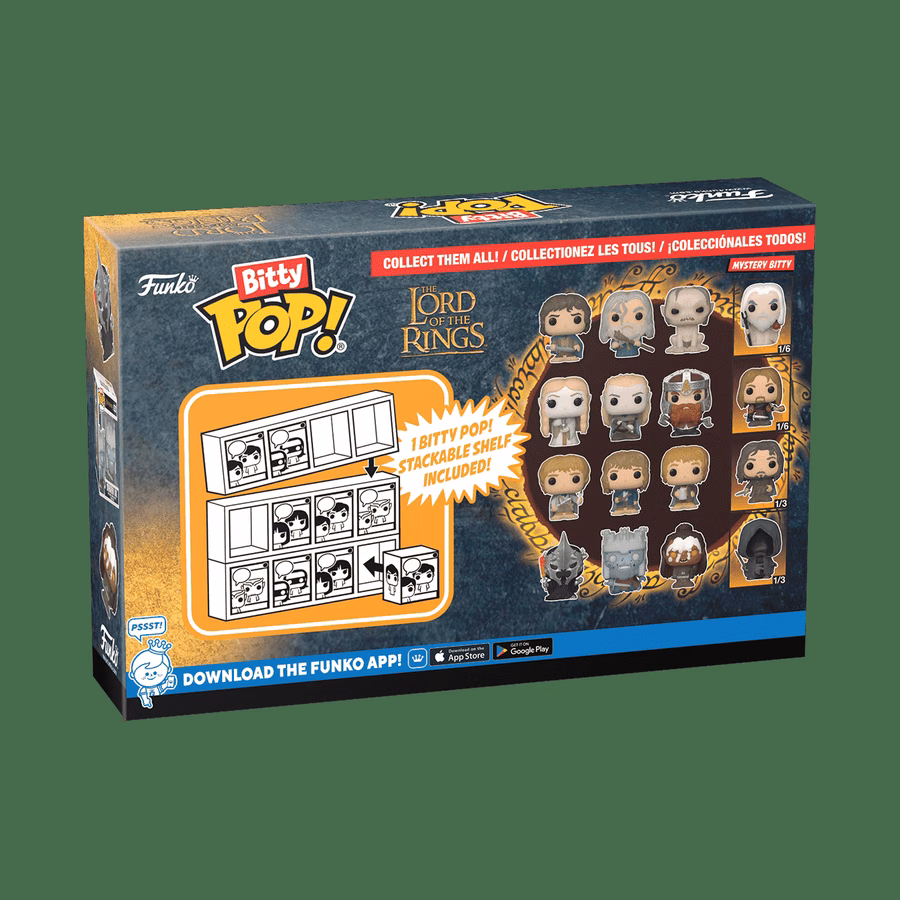 Bitty Pop! De Heer van de Ringen 4-pack Serie 2