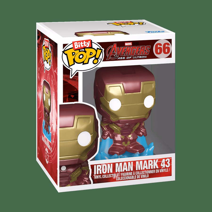 Bitty Pop! Bitty Bot Hulkbuster met Iron Man