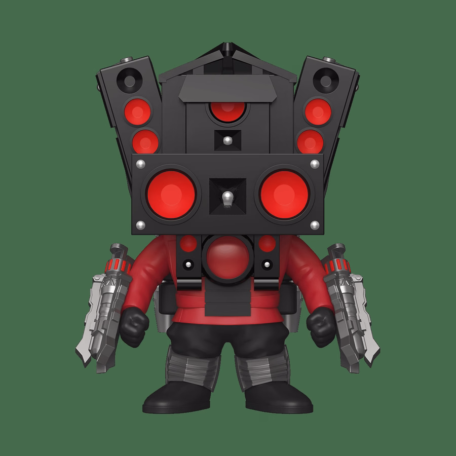 Bitty Pop! Bitty Bot Titan Speakerman en Parasitische Skibidi Toilet