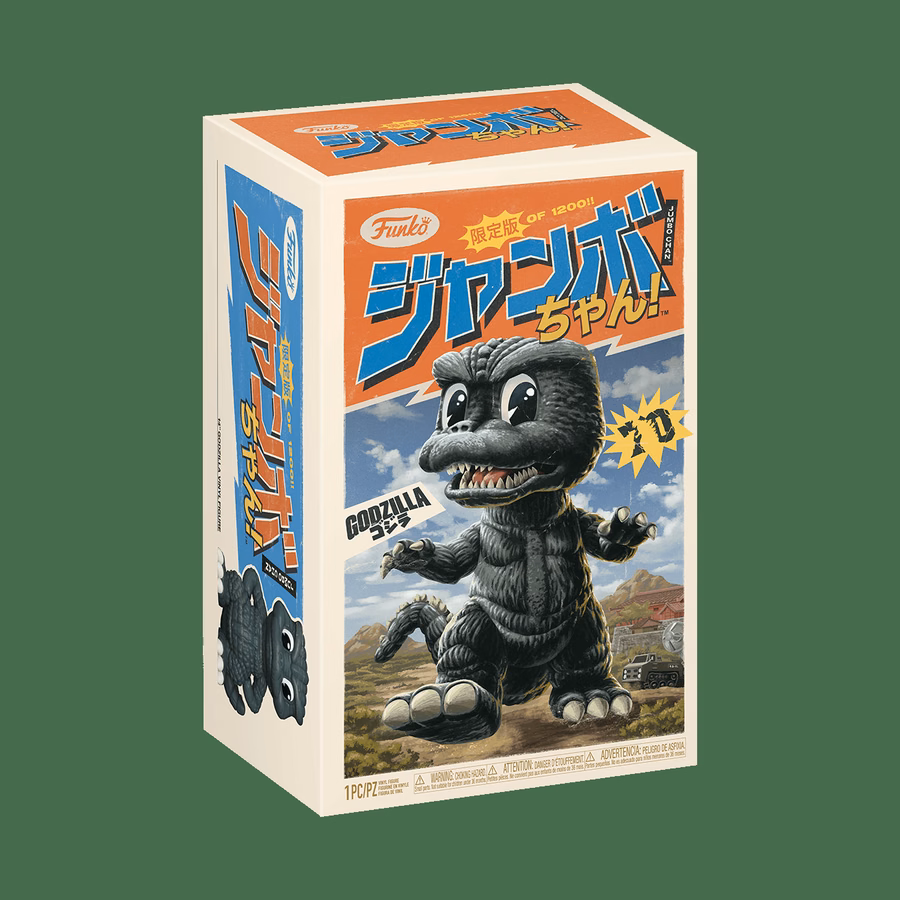 Jumbo Chan Godzilla 14'' vinyl verzamelobject