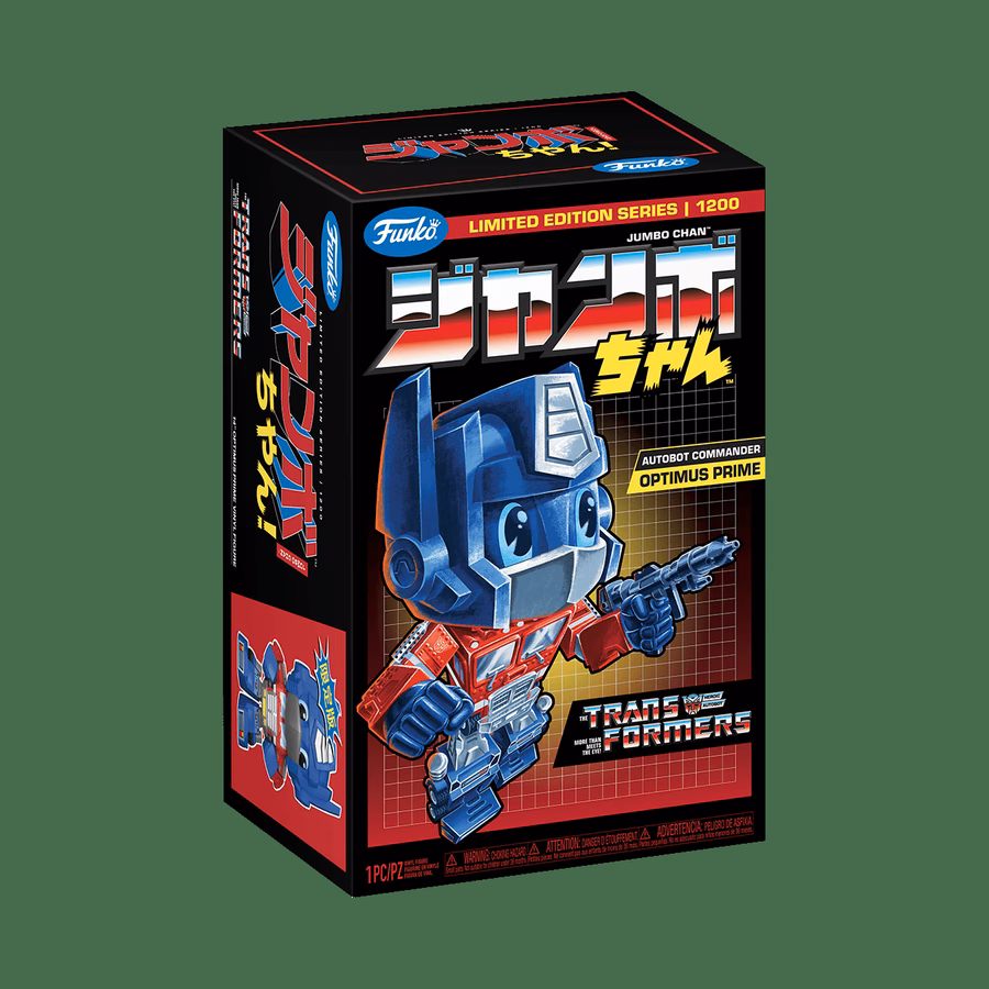Jumbo Chan Optimus Prime 14 inch vinyl verzamelobject