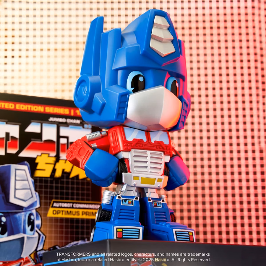 Jumbo Chan Optimus Prime 14 inch vinyl verzamelobject