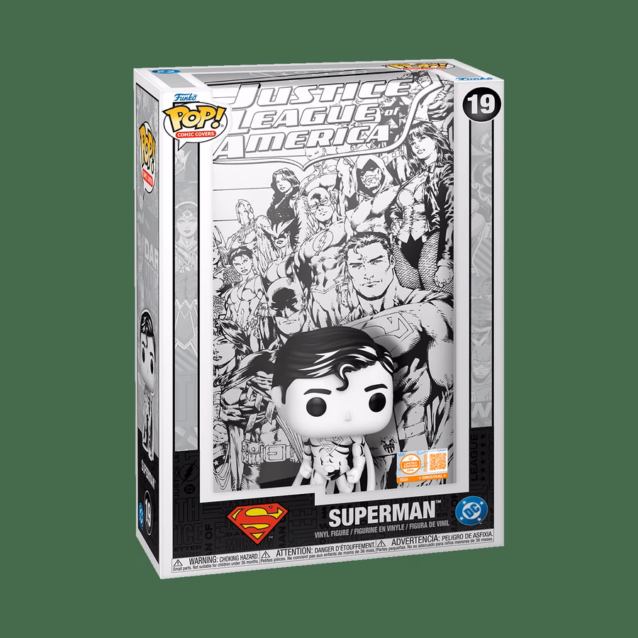 Pop! Comic Covers Justice League of America – Superman (Geschetst)