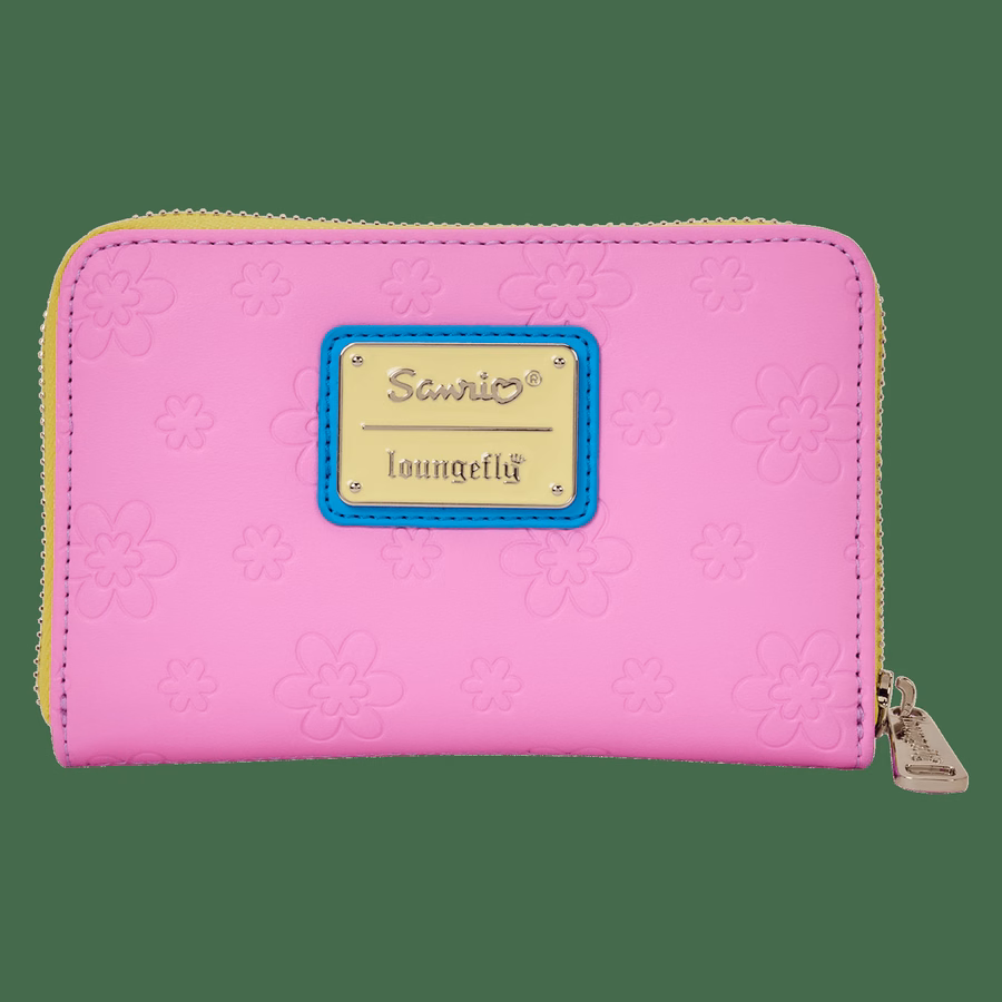 Sanrio Exclusive U*SA*HA*NA Color Block Zip Around Wallet