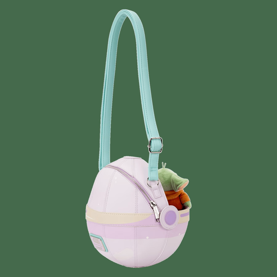 De Mandalorian Grogu figuurlijke Pod pluche schoudertas