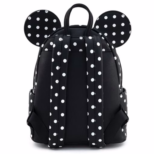 Disney Minnie Mouse zwart-witte stippen cosplay mini-rugzak