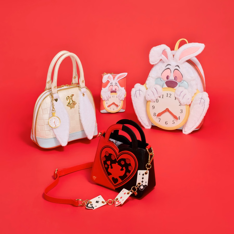 Exclusieve Alice in Wonderland Queen of Hearts Crossbodytas